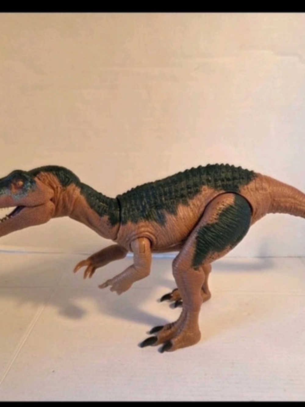 Jurassic World Roarivores Baryonyx Electronic Dinosaur~ CLEAN & WORKS GREAT!